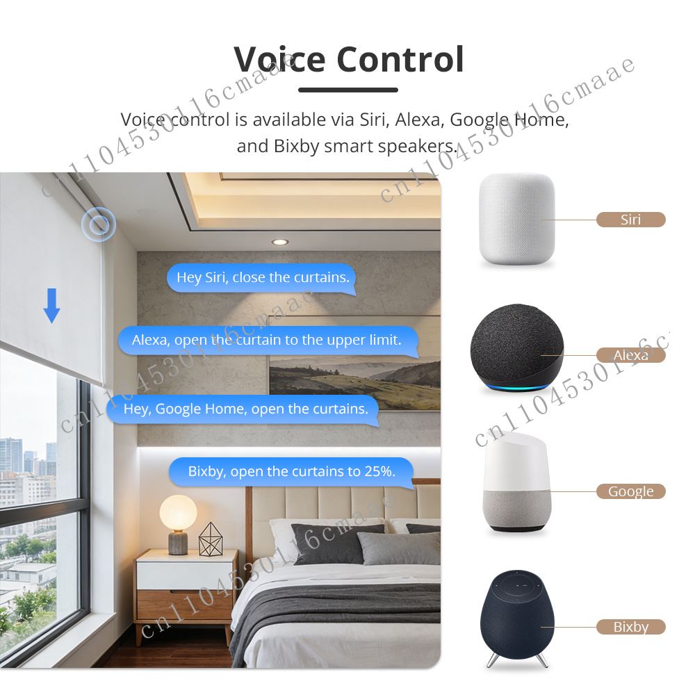 Home Office Google - High Quality Rechargeable Roller Shutter Motor