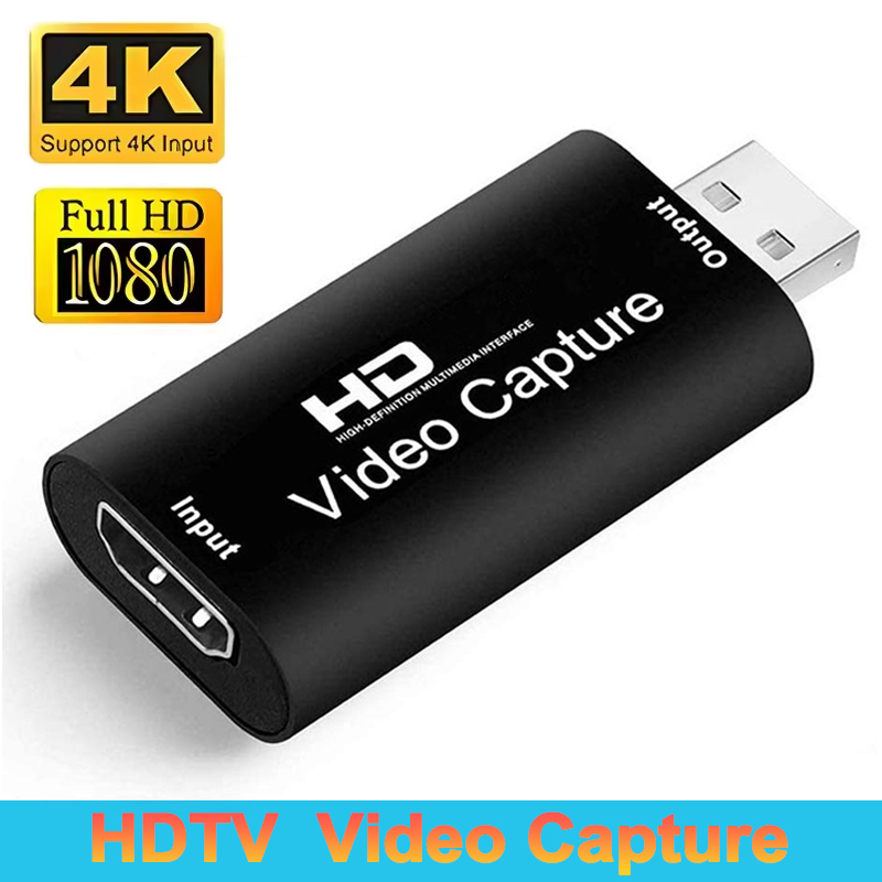 Webcam Hd 1080P - USB 2.0 Video Capture Card HD