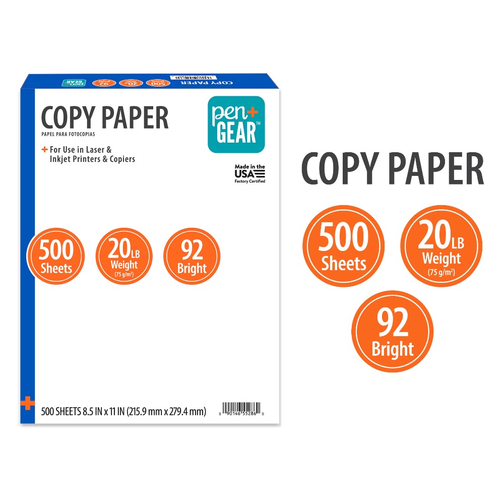 Laser Printer Home - Copy Paper 8.5 x 11 Inches,