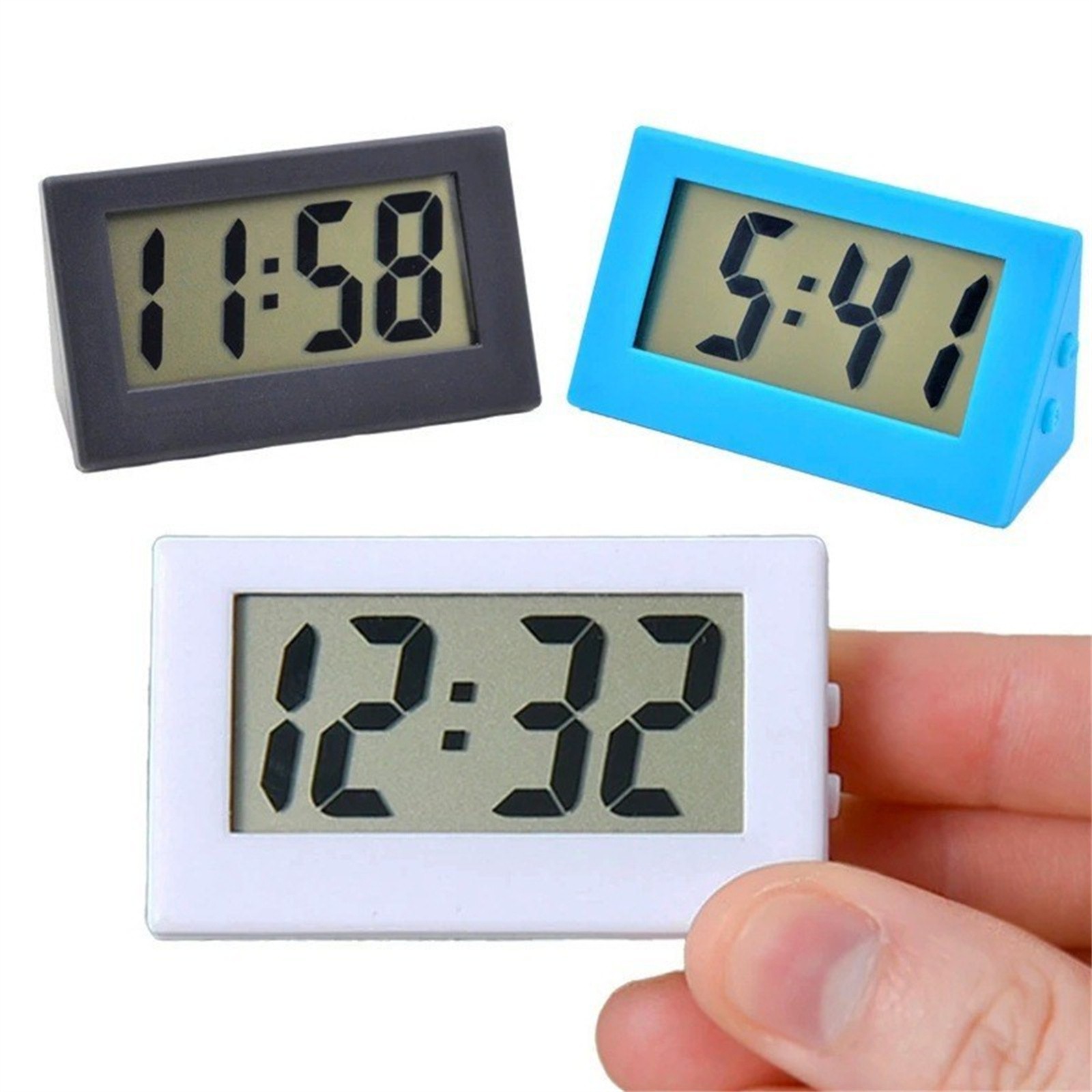 Led Desk Clock - Mini LED Clock Electronic Digital Screen