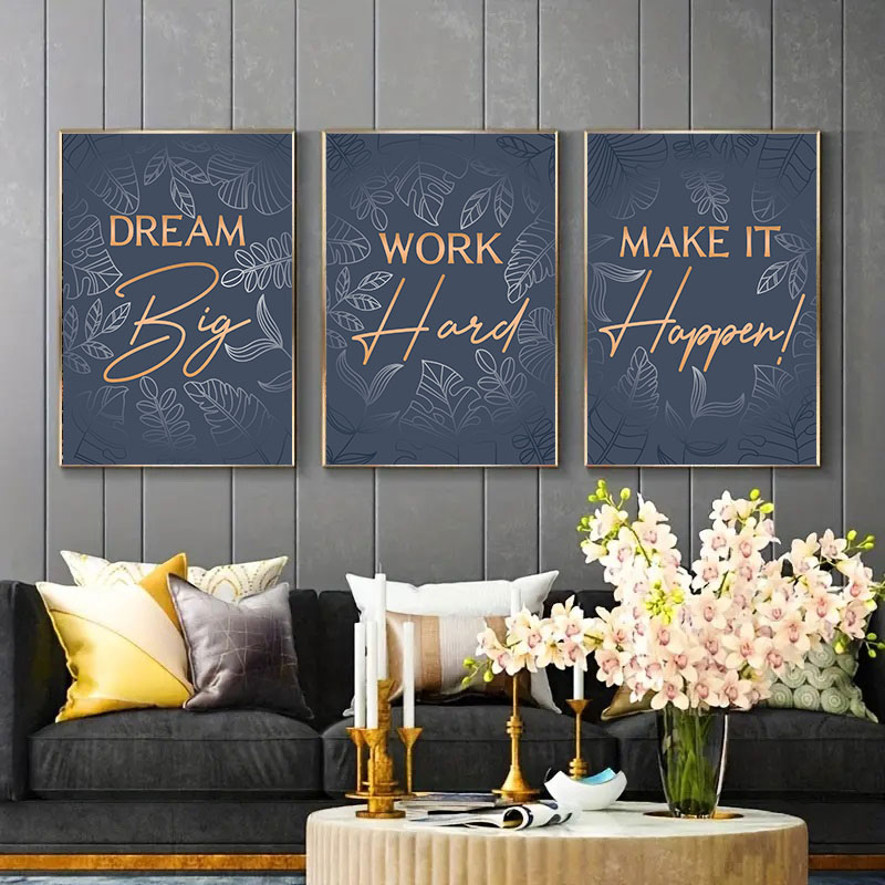 Modern Inspirational Quotes Ca - огляд і ціна Home Office Room Inspiration