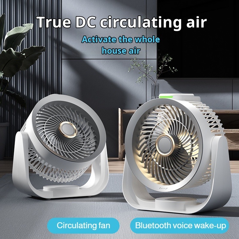 Smart Desk Fan Voice Activated - огляд і ціна Home Office Gadgets