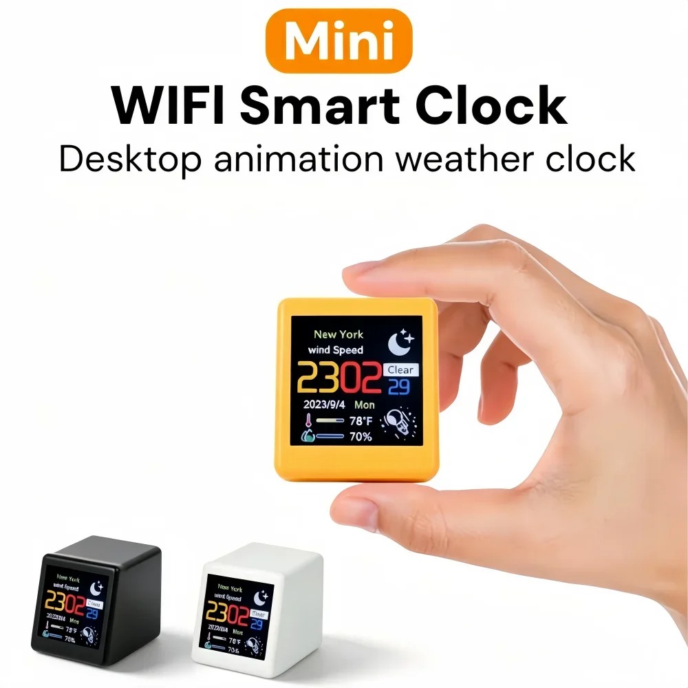 Smart Wifi Weather Station Des - огляд і ціна Led Desk Clock