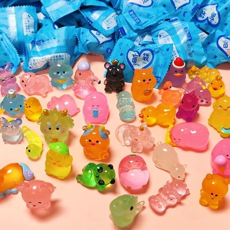 100Pcs Mini Luminous Resin Bli - огляд і ціна Home Office Box