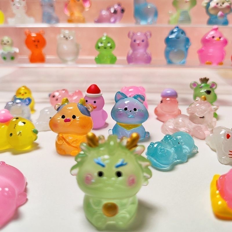 100Pcs Mini Luminous Resin Bli - огляд і ціна Home Office Box