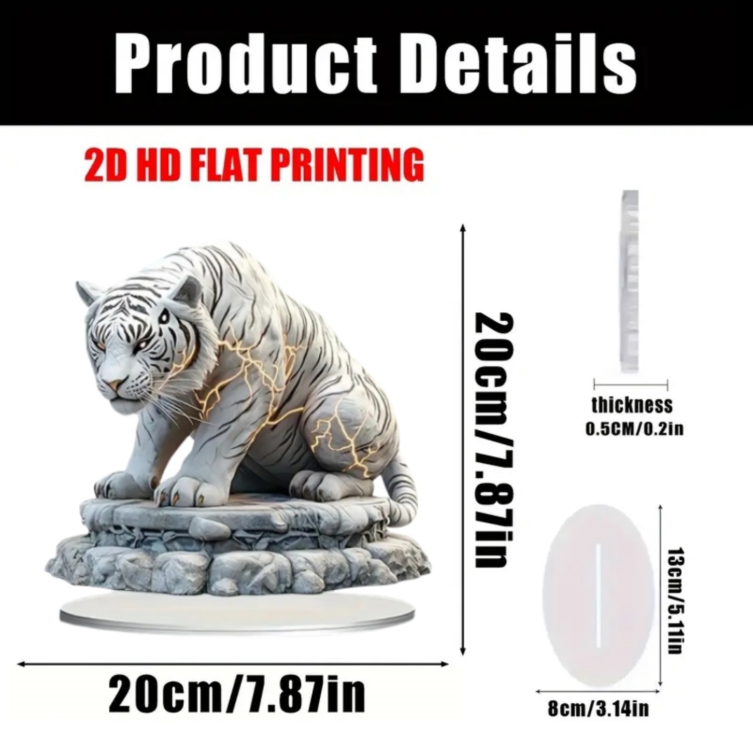 Two Tigers Statue,2D Flat Anim - огляд і ціна Home Office For Two