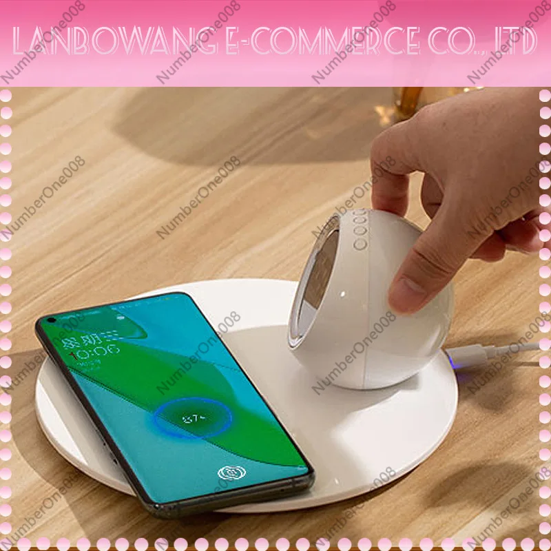 Wireless Charger Night Light,  - огляд і ціна Led Desk Clock