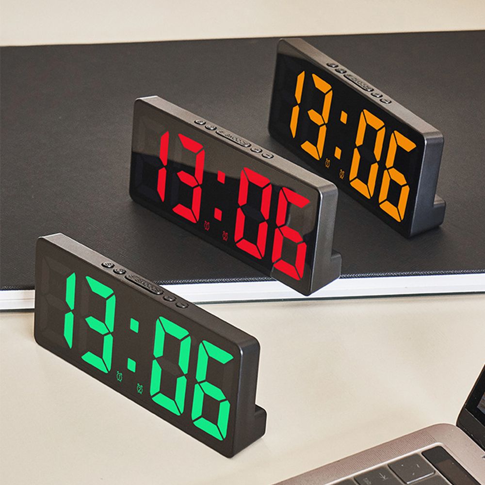 Voice Control Digital Alarm Cl - огляд і ціна Led Desk Clock