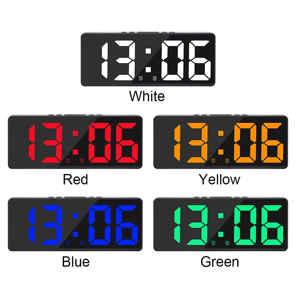 Voice Control Digital Alarm Cl - огляд і ціна Led Desk Clock