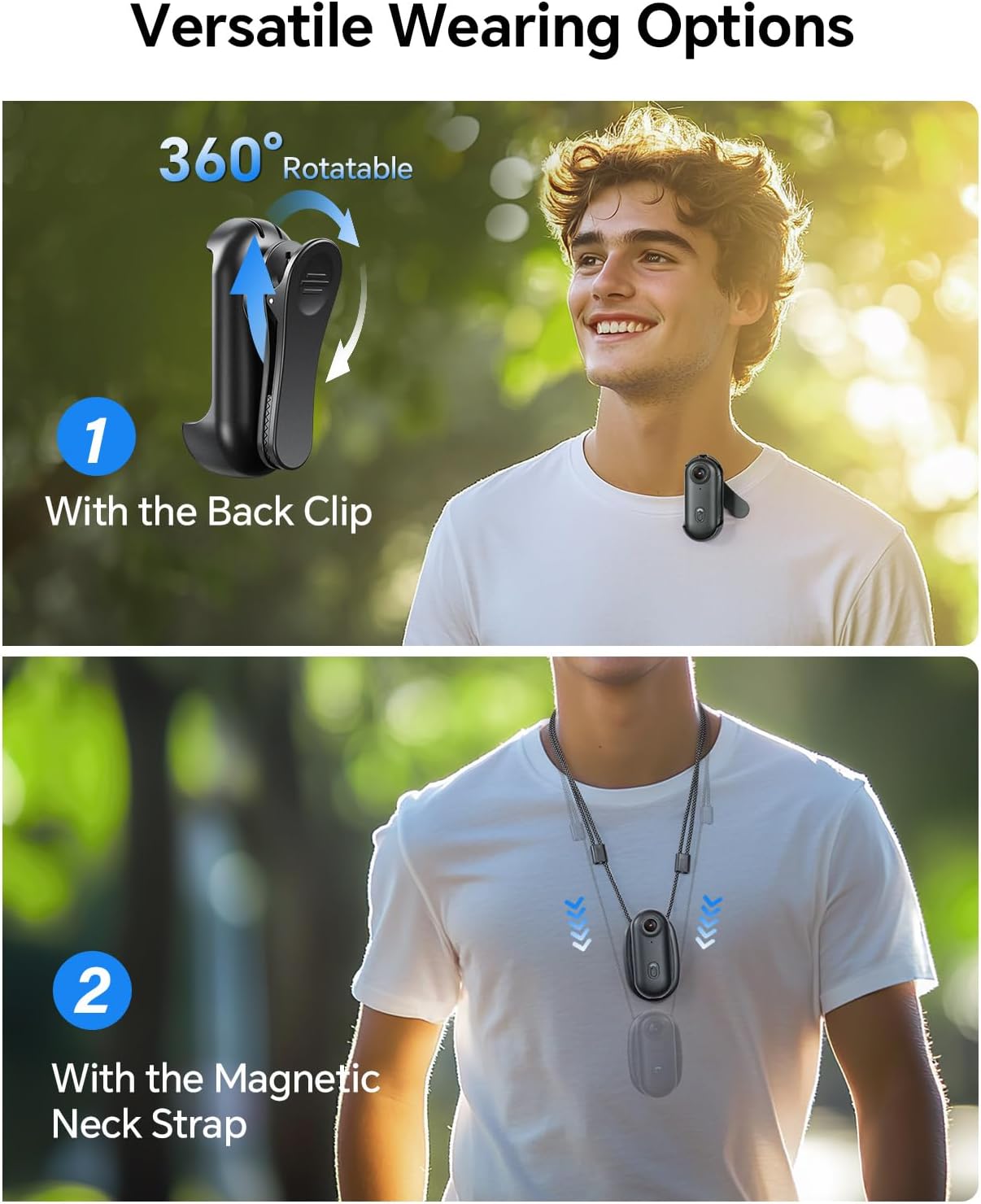BOBLOV W4 Mini Body Camera 108 - огляд і ціна Webcam Hd 1080P
