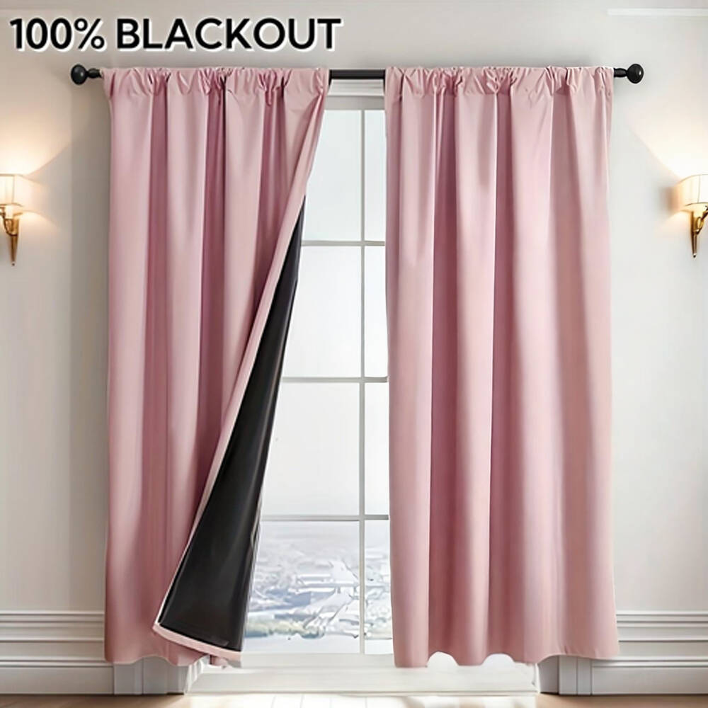 1pc 100% Blackout Curtain with - огляд і ціна Home Office Gadgets