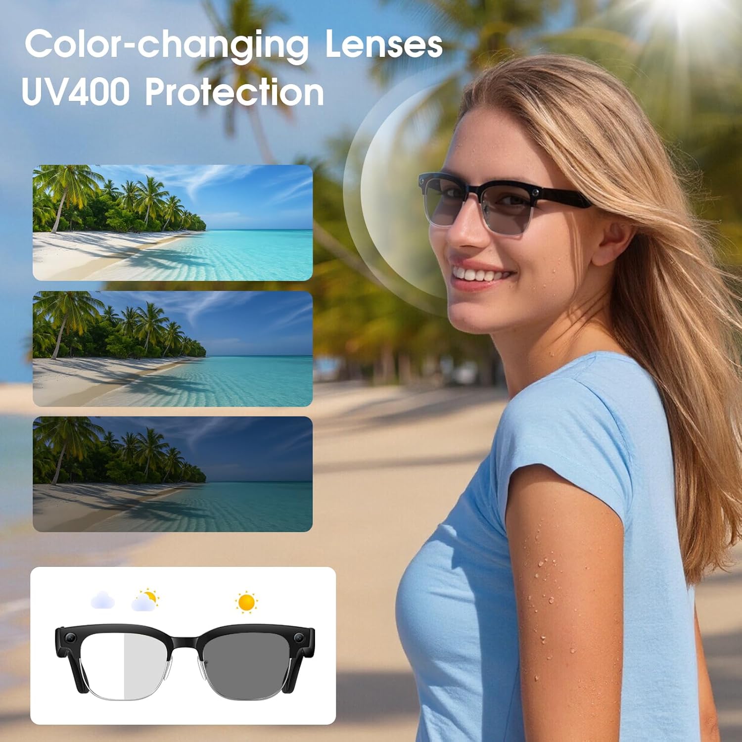 2026 New Men Smart AI Glasses  - огляд і ціна Webcam Hd 1080P