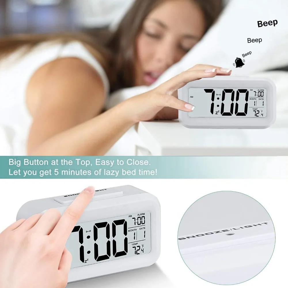 LED Electronic Digital Alarm C - огляд і ціна Led Desk Clock
