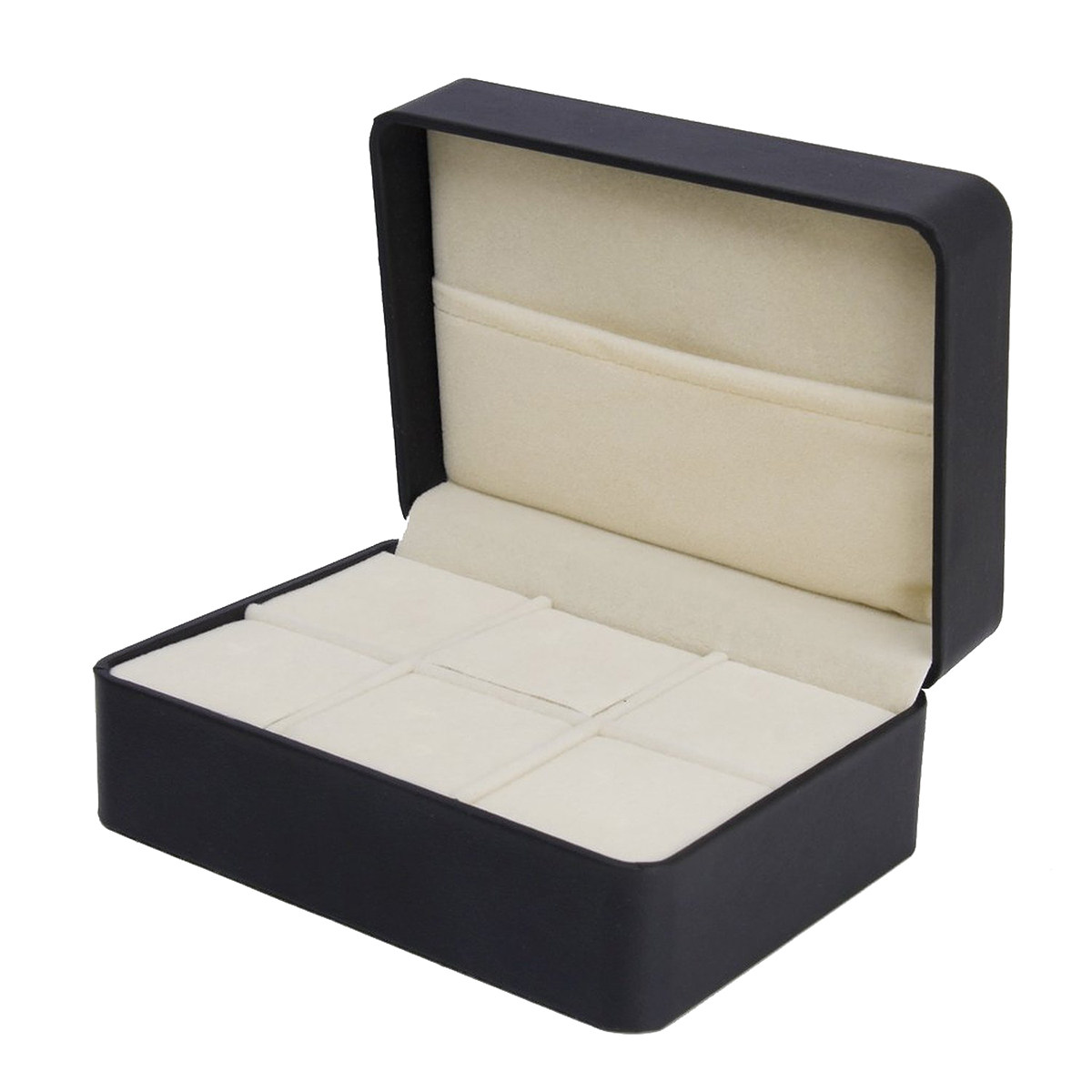 6-Compartment Portable Cufflin - огляд і ціна Home Office Box