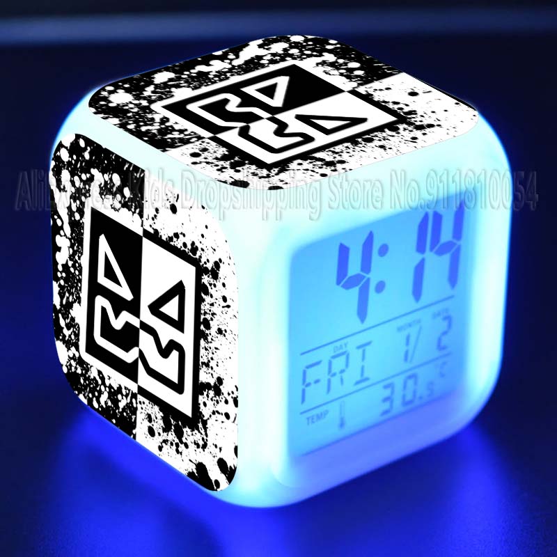 Angry Geometry Dash Alarm Cloc - огляд і ціна Led Desk Clock