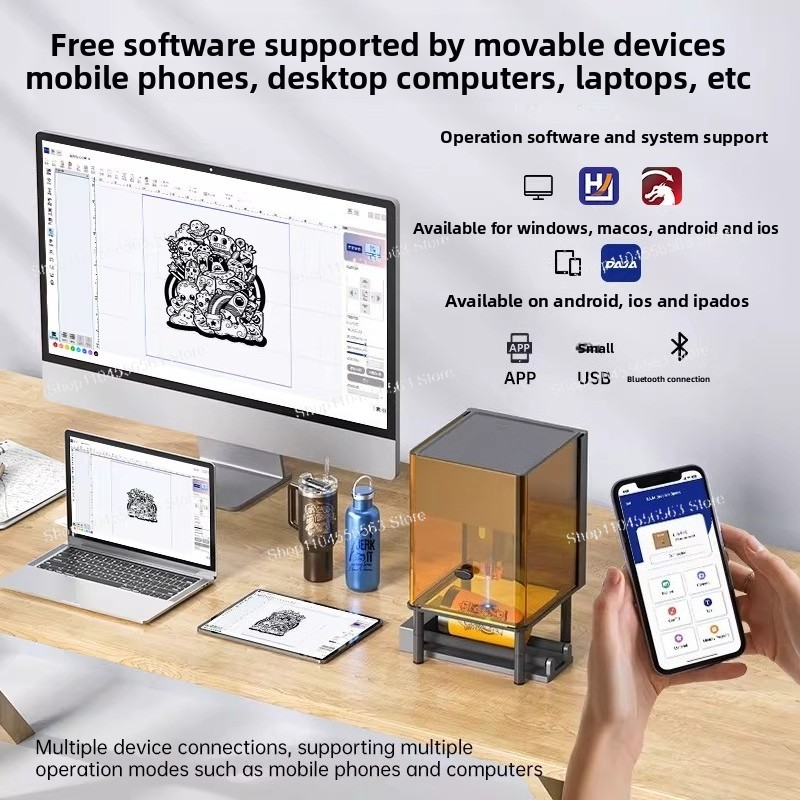 Diaojiang New Mini Desktop Las - огляд і ціна Laser Printer Home
