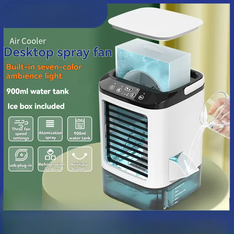Mini USB Desktop Mist Fan Humi - огляд і ціна Home Office Box
