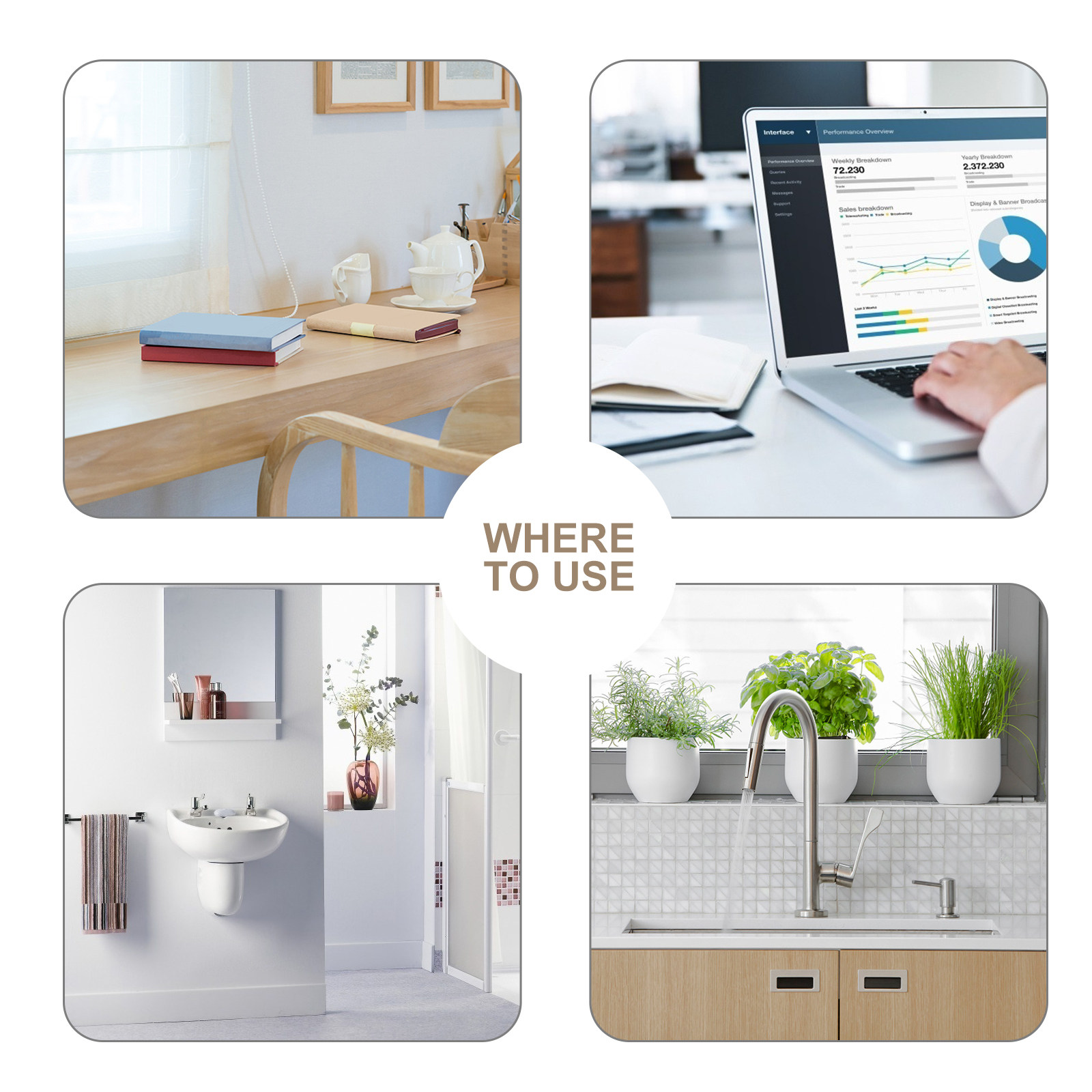 2Pcs Strong Plastic Sundries S - огляд і ціна Home Office Gadgets