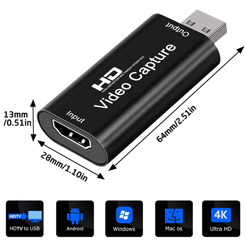 USB 2.0 Video Capture Card HD  - огляд і ціна Webcam Hd 1080P