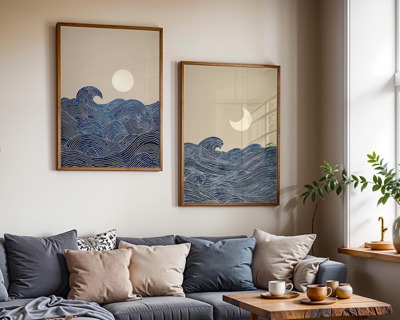 2pcs Japandi Minimalist Moon C - огляд і ціна Home Office For Two