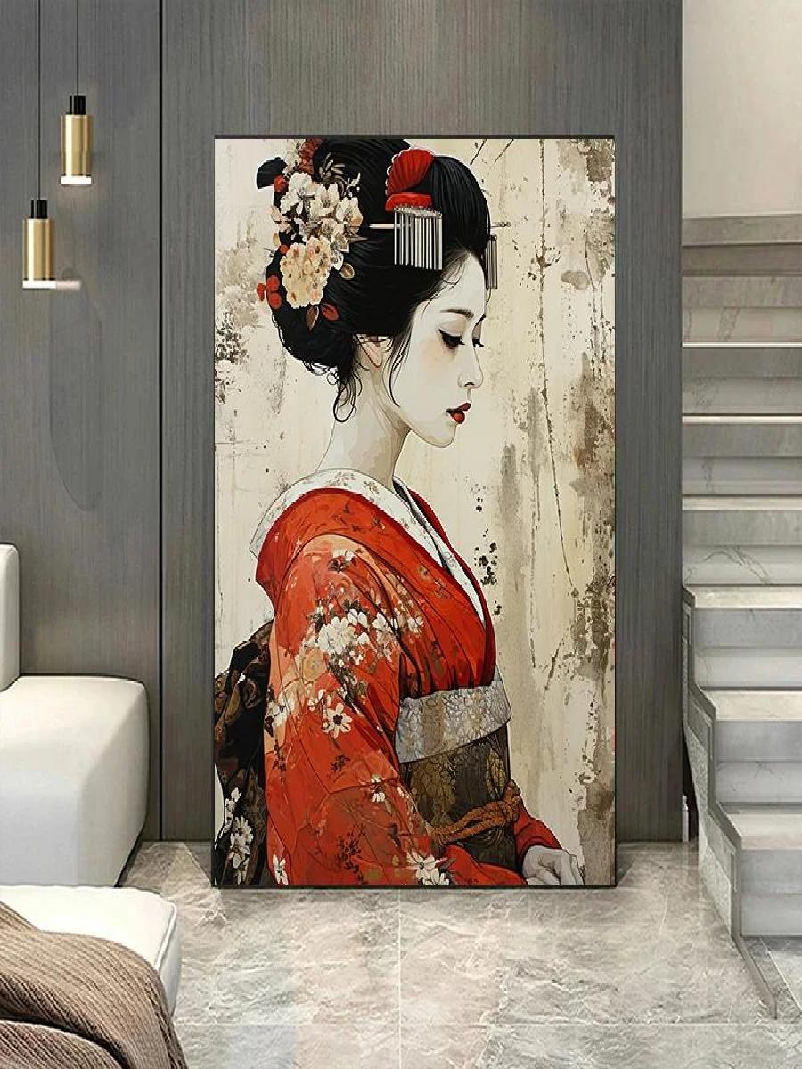 Elegant Kimono Geisha Canvas W - огляд і ціна Home Office Room Inspiration