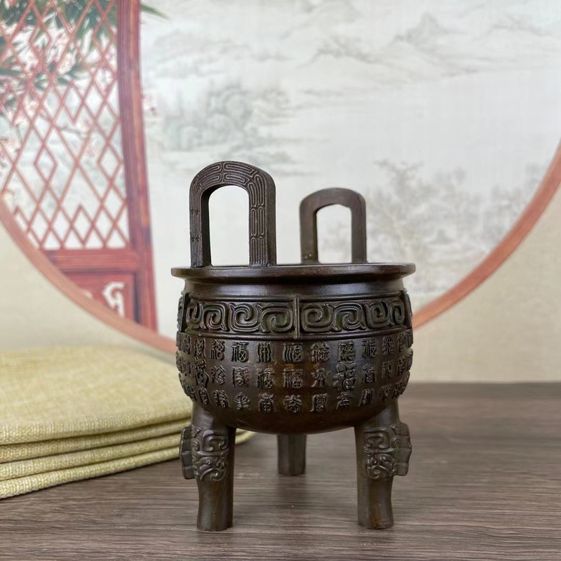 Copper tripod incense burner w - огляд і ціна Home Office For Two