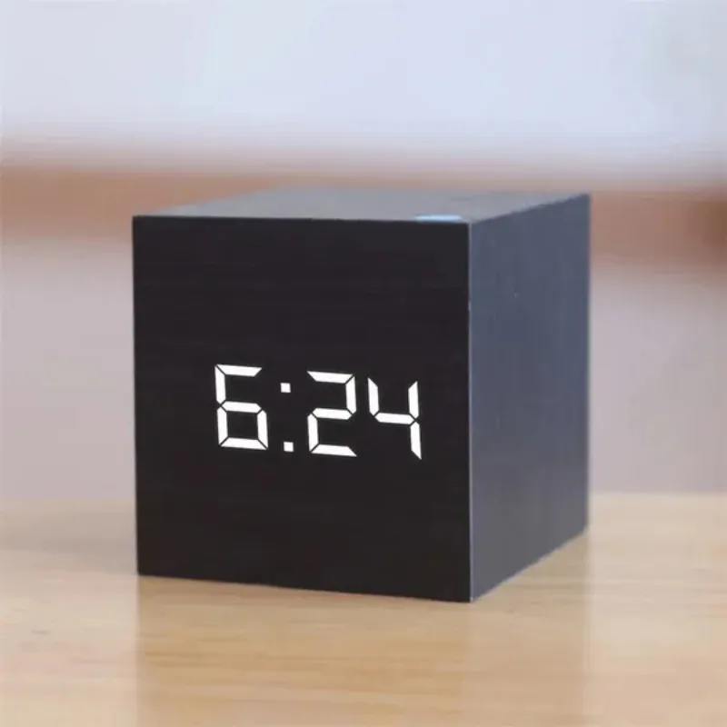 Voice Control Digital Electron - огляд і ціна Led Desk Clock