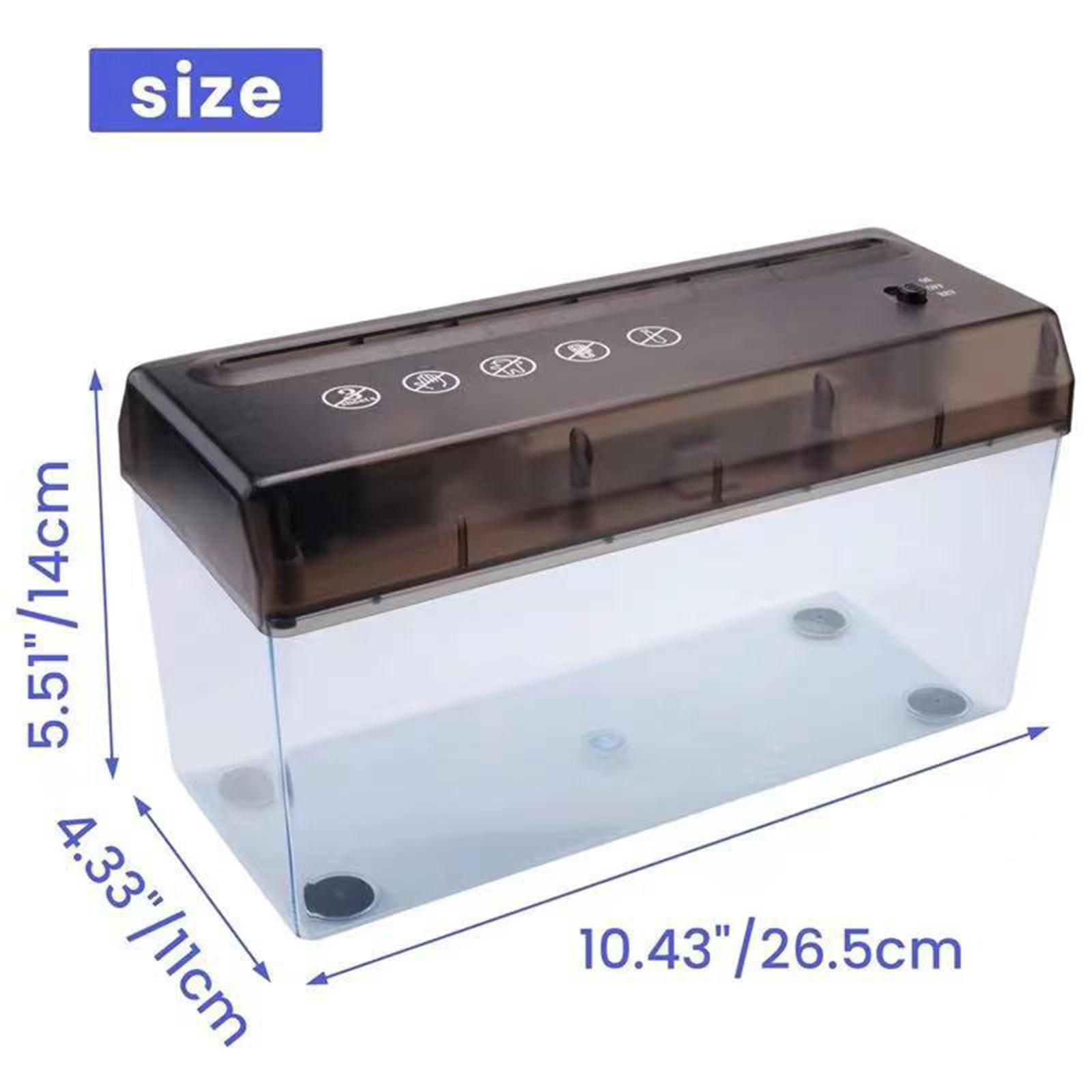 USB Paper Shredder A4 Paper Cu - огляд і ціна Home Office Paper Shredder