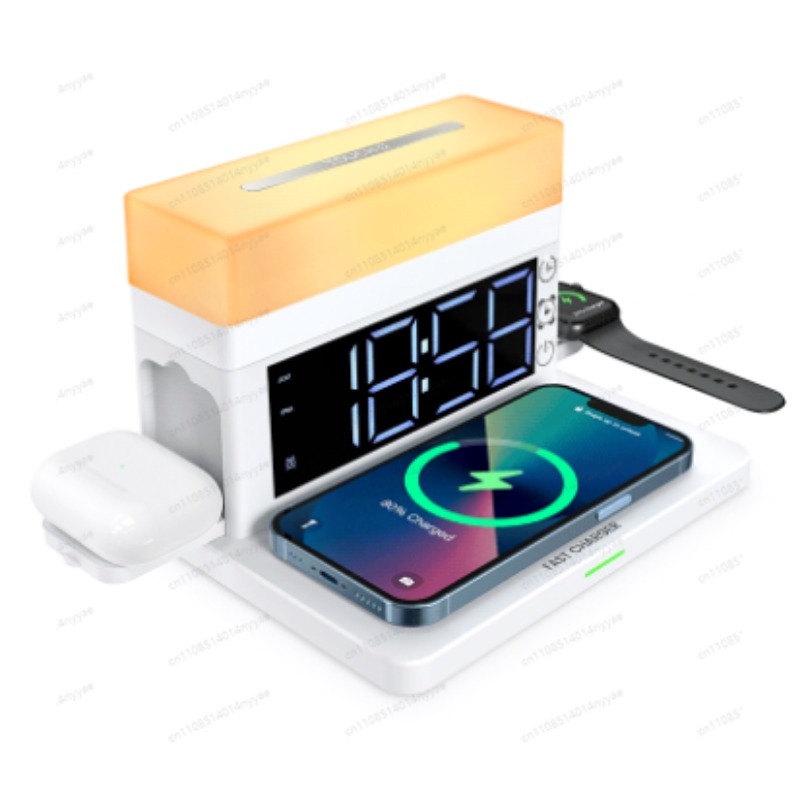 6-in-1 Wireless Charging Desk  - огляд і ціна Led Desk Clock
