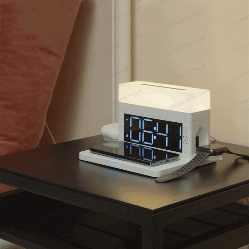 6-in-1 Wireless Charging Desk  - огляд і ціна Led Desk Clock
