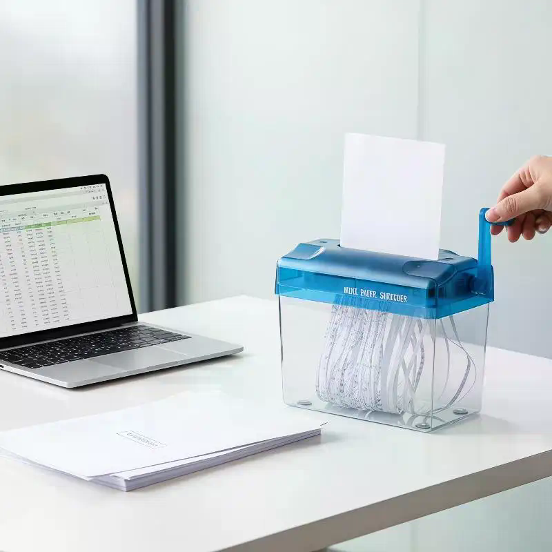 Portable Mini Manual Paper Shr - огляд і ціна Home Office Paper Shredder