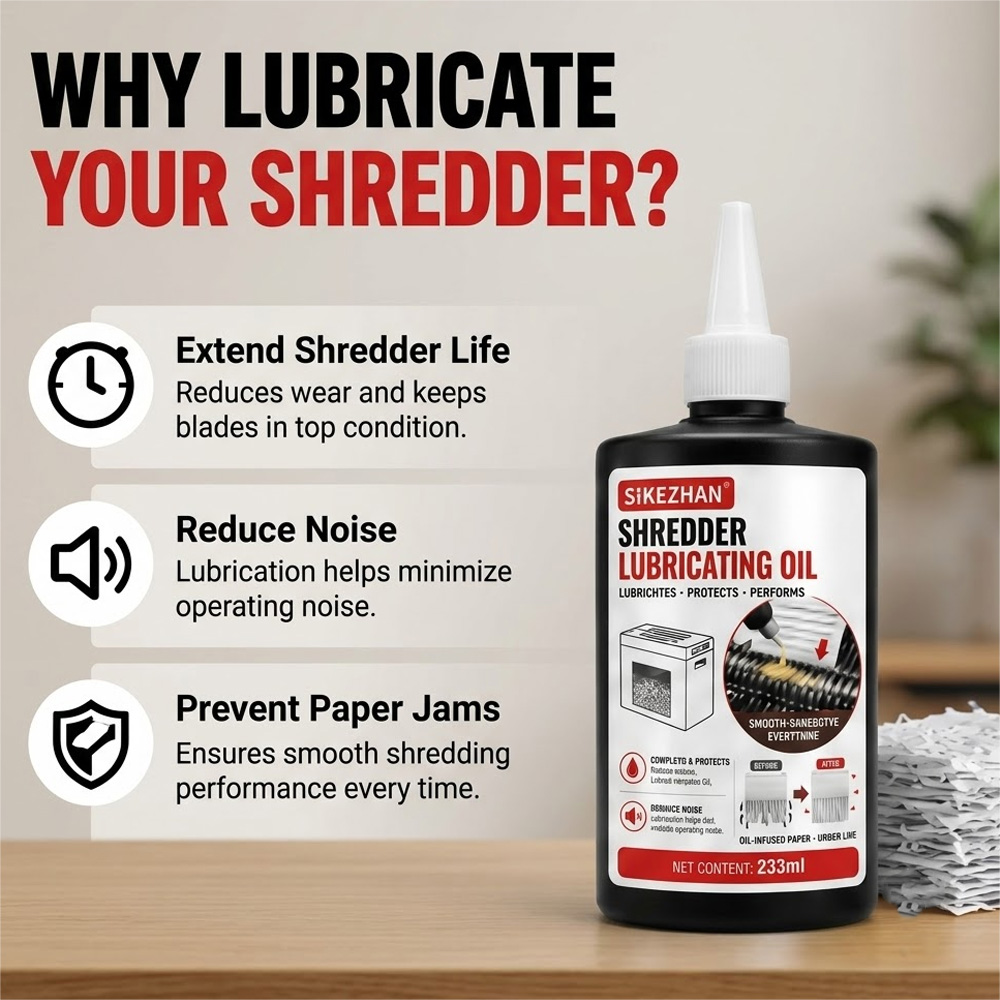 110ml Shredder Lubricating Oil - огляд і ціна Home Office Paper Shredder