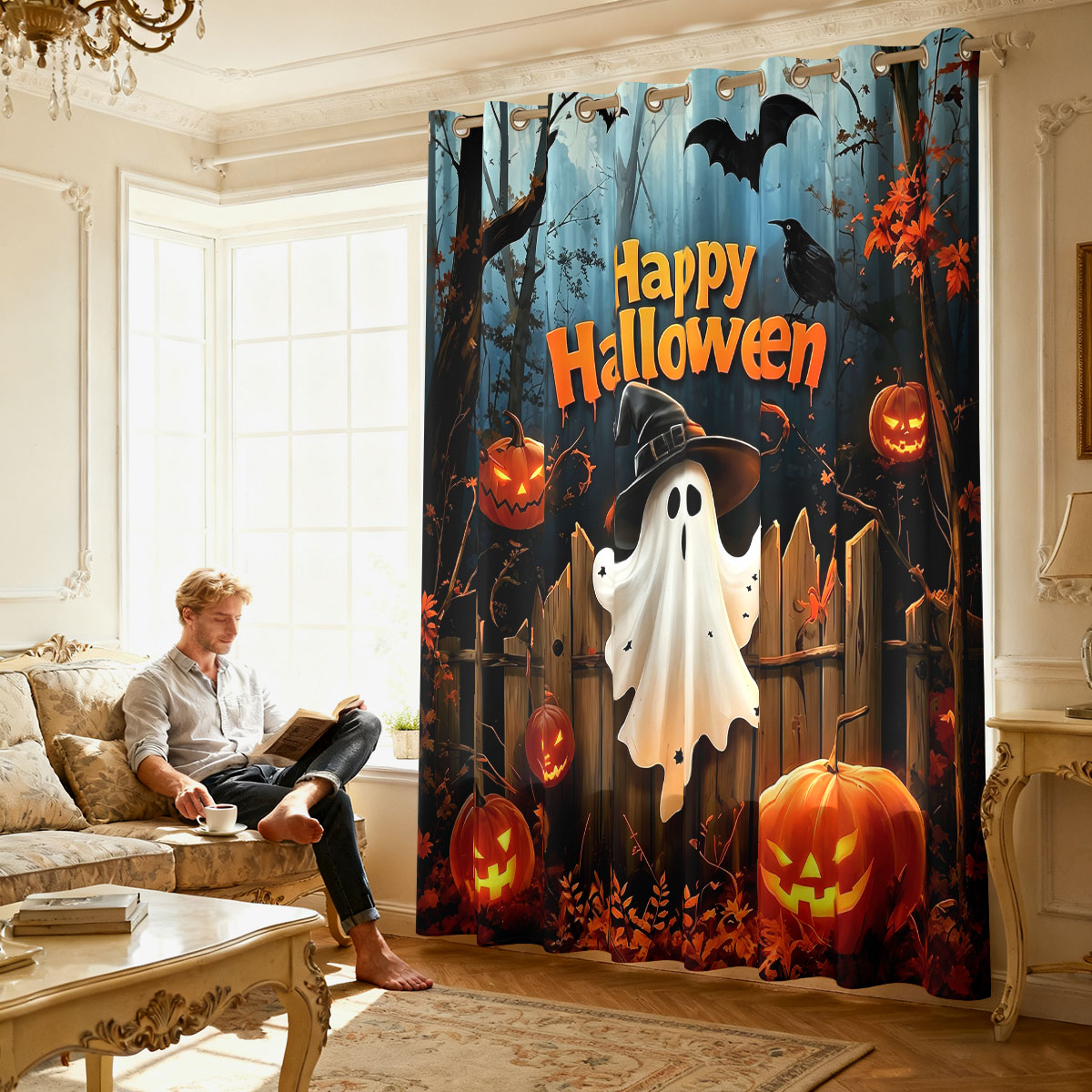1PC Halloween Ghost Pumpkin Ba - огляд і ціна Home Office Rate