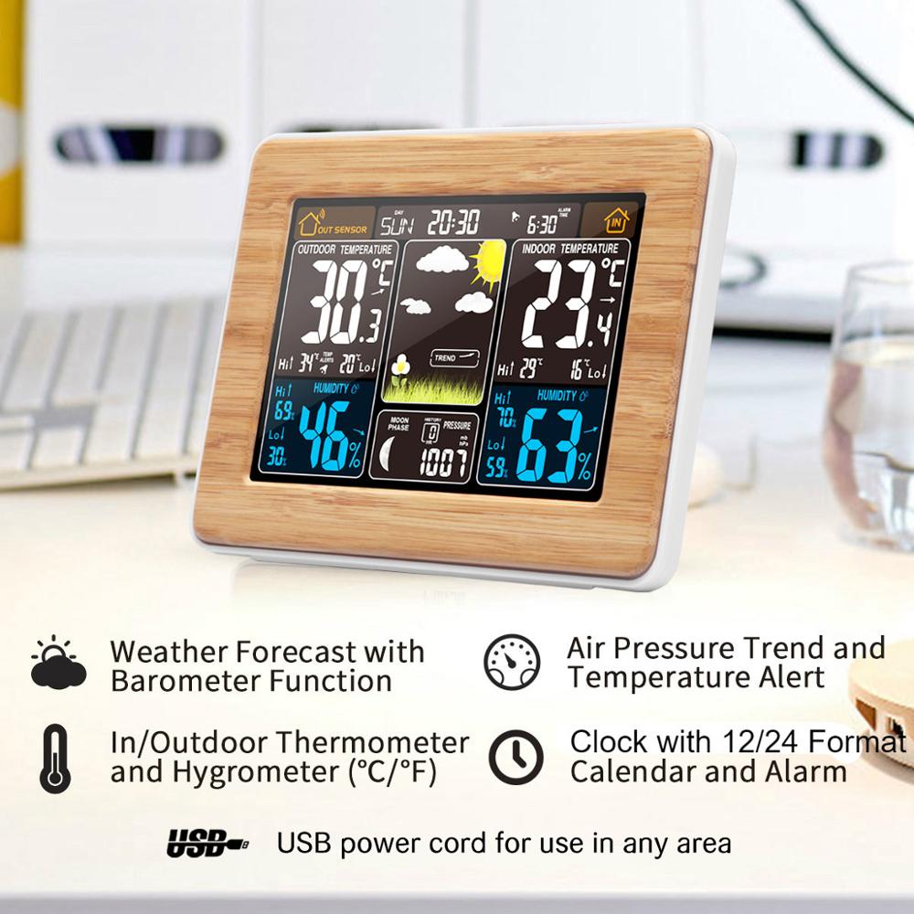 FanJu Alarm Clock Digital Temp - огляд і ціна Led Desk Clock