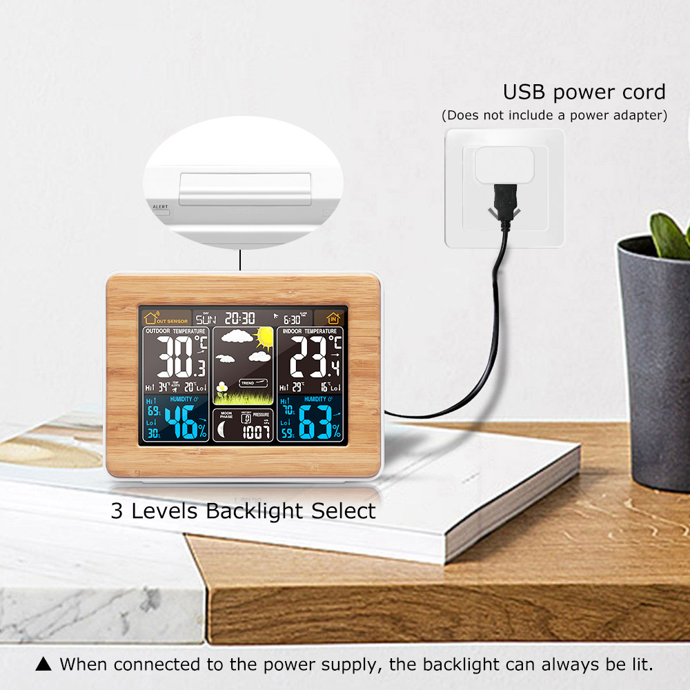 FanJu Alarm Clock Digital Temp - огляд і ціна Led Desk Clock