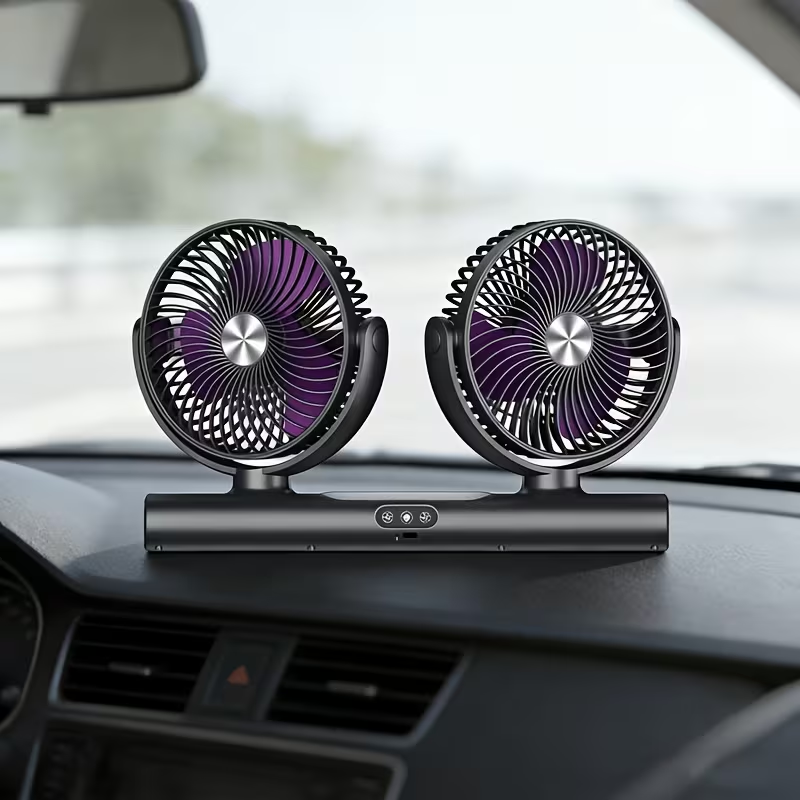 Dual-Head Circulation Fan Mode - огляд і ціна Home Office Gadgets