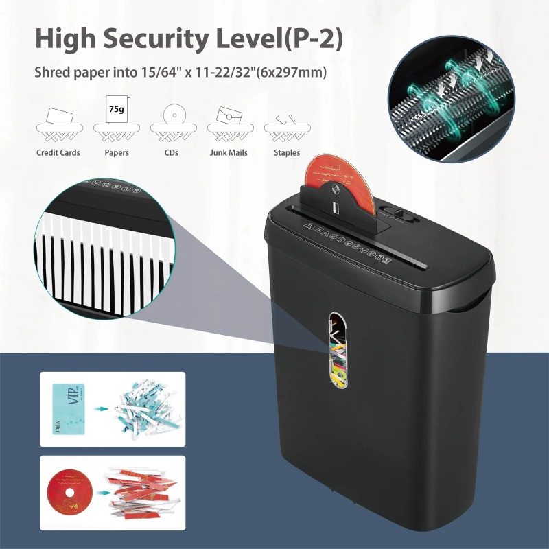108P Shredder Office Large Cap - огляд і ціна Home Office Paper Shredder
