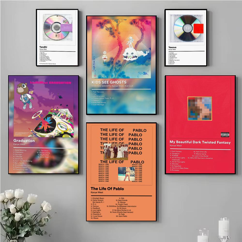 Hip Hop Icon K-Kanye West Post - огляд і ціна Home Office Icon