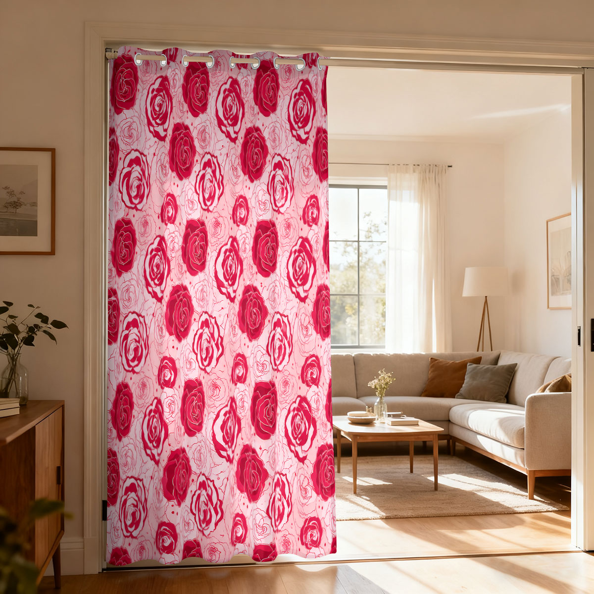 1pc Light Green Base Pink Rose - огляд і ціна Home Office Rate