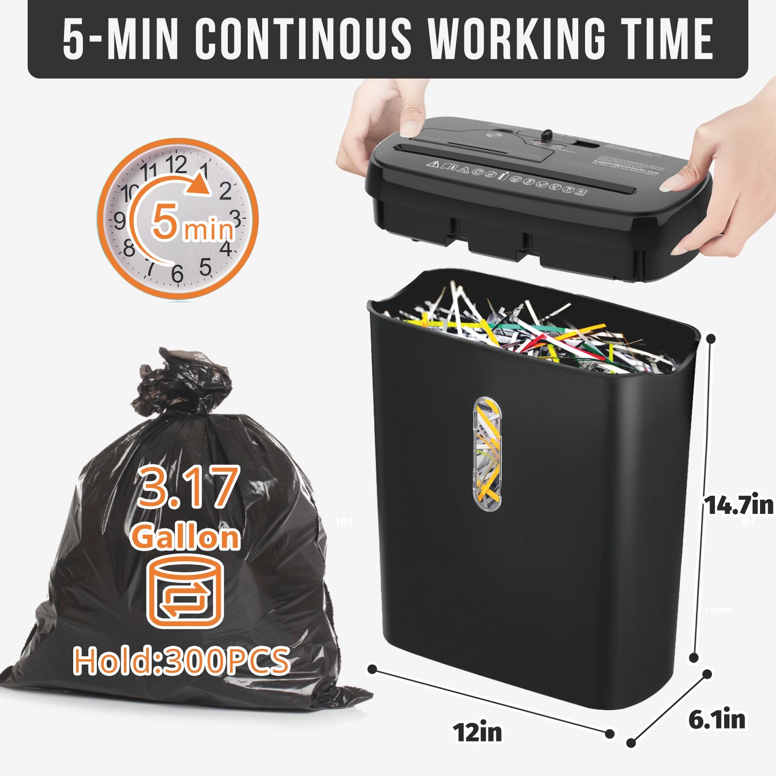 Home Office Paper Shredder, 10 - огляд і ціна Home Office Paper Shredder