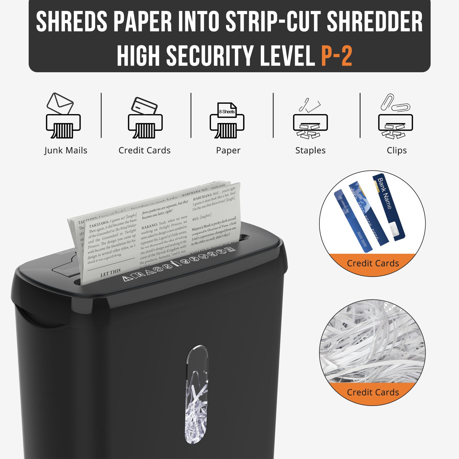 Home Office Paper Shredder, 10 - огляд і ціна Home Office Paper Shredder