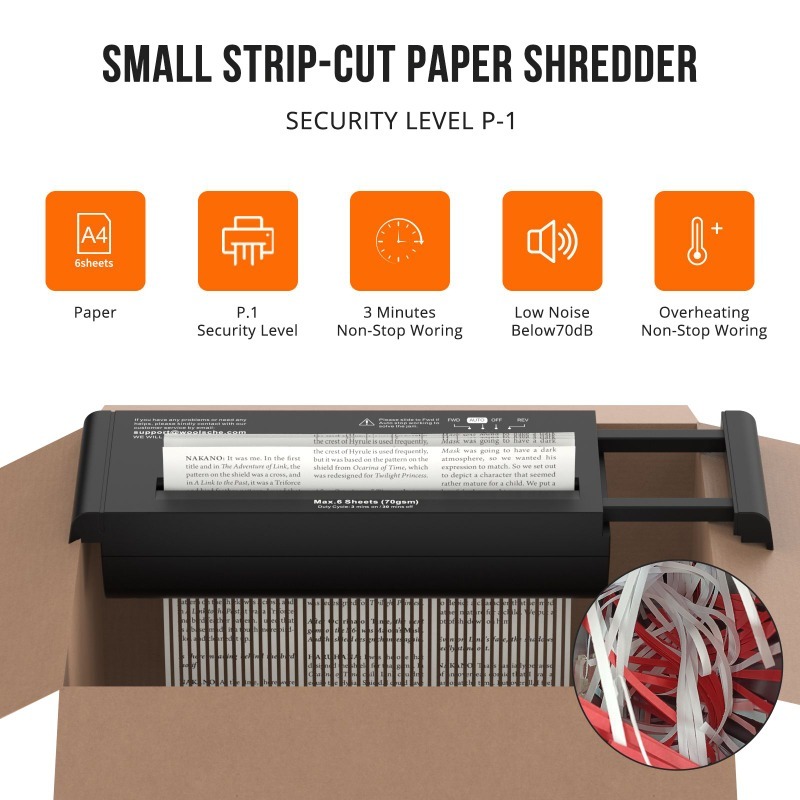 Manual Paper Shredder, Portabl - огляд і ціна Home Office Paper Shredder