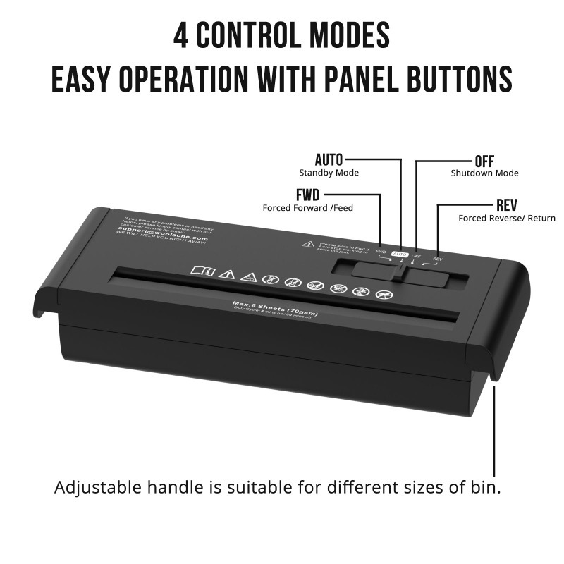 Manual Paper Shredder, Portabl - огляд і ціна Home Office Paper Shredder