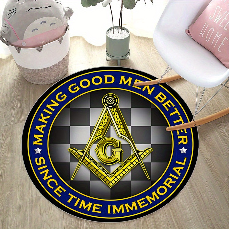 Freemason Square Compass G Log - огляд і ціна Home Office Rug