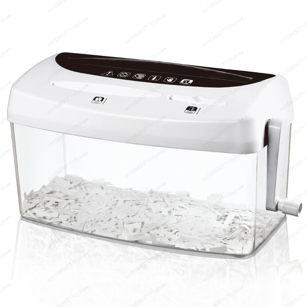 Manual Hand Crank Paper Shredd - огляд і ціна Home Office Paper Shredder