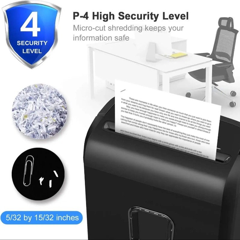 Bonsaii 6-Sheet Micro-Cut Pape - огляд і ціна Home Office Paper Shredder