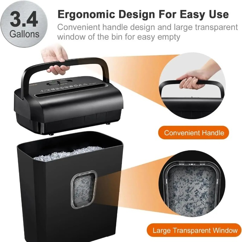 Bonsaii 6-Sheet Micro-Cut Pape - огляд і ціна Home Office Paper Shredder