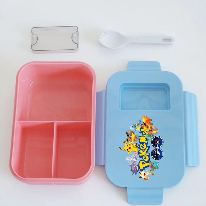 Pokemoned Lunch Box with Spoon - огляд і ціна Home Office Box