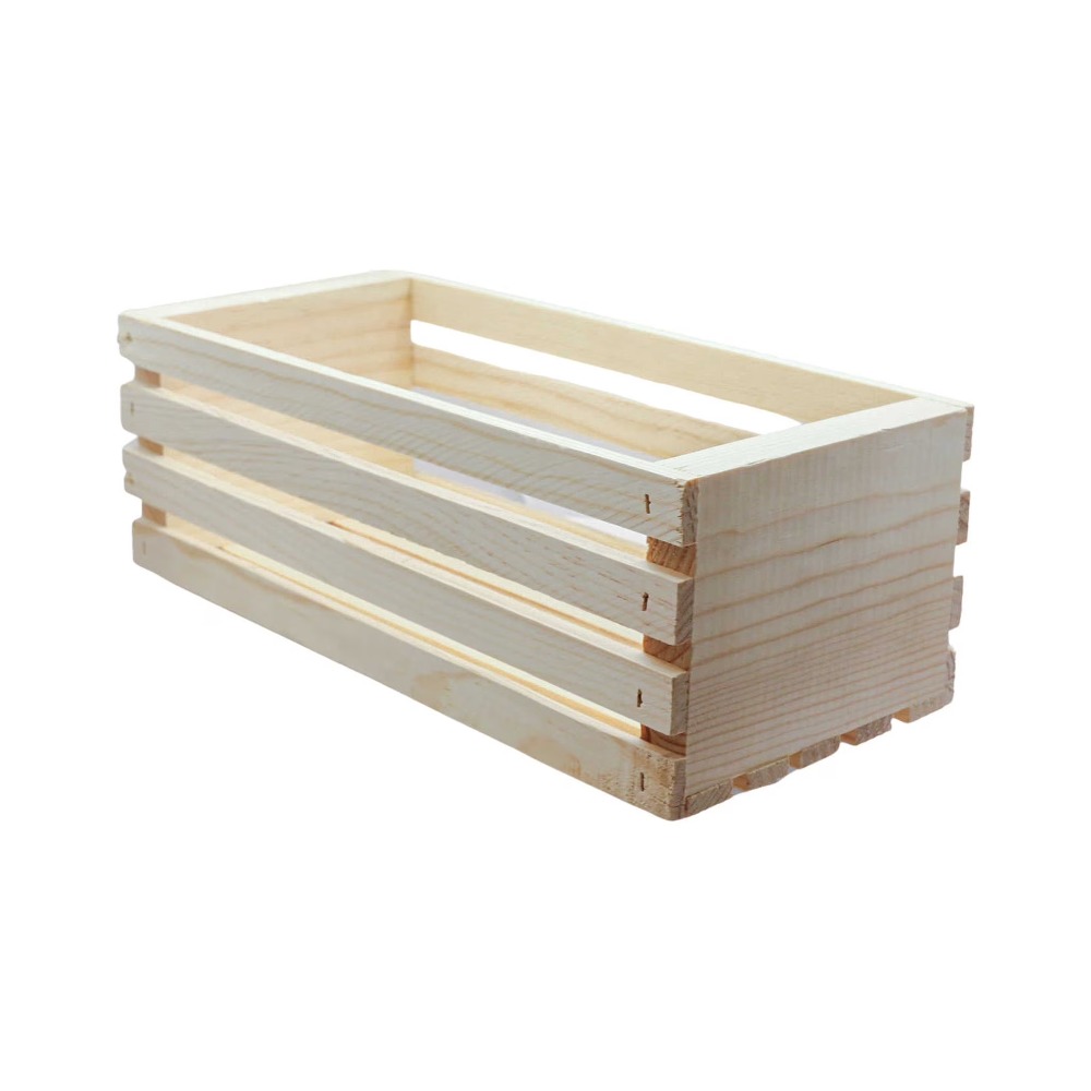 Unfinished Wood Crate Storage  - огляд і ціна Home Office Box