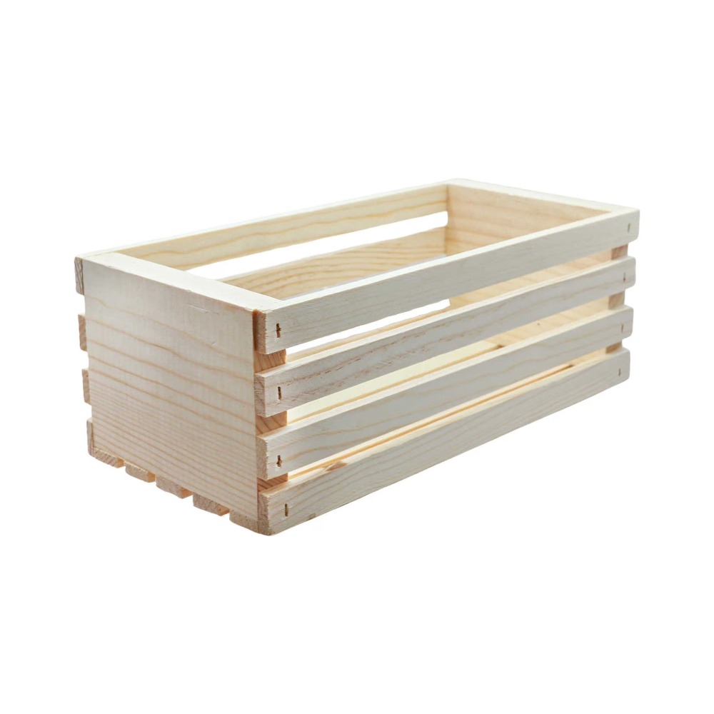 Unfinished Wood Crate Storage  - огляд і ціна Home Office Box